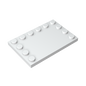 GDS-757 - Plate Special 4 x 6 with Studs on 3 Edges