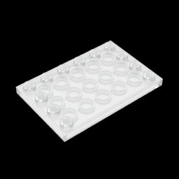 GDS-757 - Plate Special 4 x 6 with Studs on 3 Edges