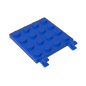 GDS-758 - Plate Special 4 x 4 with Clips Horizontal (thick open O clips)