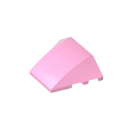 GDS-762 - Wedge Curved 4 x 3 No Studs [Plain]