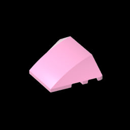 GDS-762 - Wedge Curved 4 x 3 No Studs [Plain]