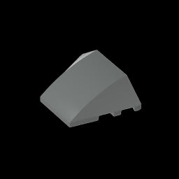 GDS-762 - Wedge Curved 4 x 3 No Studs [Plain]