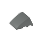 GDS-762 - Wedge Curved 4 x 3 No Studs [Plain]