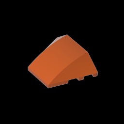 GDS-762 - Wedge Curved 4 x 3 No Studs [Plain]