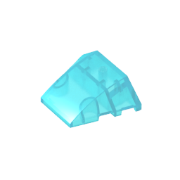 GDS-762 - Wedge Curved 4 x 3 No Studs [Plain]