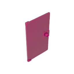 GDS-763 - Door 1 x 4 x 6 Smooth with Square Handle Plinth