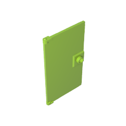 GDS-763 - Door 1 x 4 x 6 Smooth with Square Handle Plinth