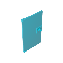 GDS-763 - Door 1 x 4 x 6 Smooth with Square Handle Plinth