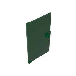 GDS-763 - Door 1 x 4 x 6 Smooth with Square Handle Plinth