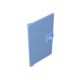 GDS-763 - Door 1 x 4 x 6 Smooth with Square Handle Plinth