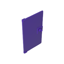 GDS-763 - Door 1 x 4 x 6 Smooth with Square Handle Plinth