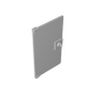 GDS-763 - Door 1 x 4 x 6 Smooth with Square Handle Plinth