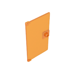GDS-763 - Door 1 x 4 x 6 Smooth with Square Handle Plinth