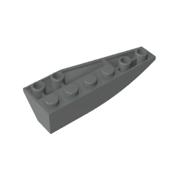 GDS-766 - Wedge Curved Inverted 6 x 2 Left