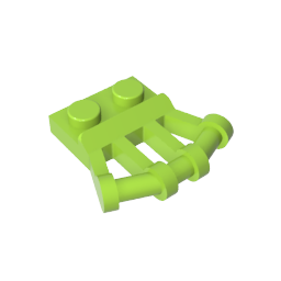GDS-771 - Plate Special 1 x 2 with Angled Handles on Side