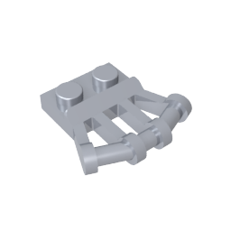 GDS-771 - Plate Special 1 x 2 with Angled Handles on Side
