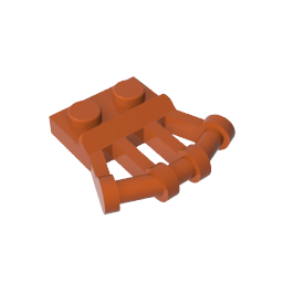 GDS-771 - Plate Special 1 x 2 with Angled Handles on Side