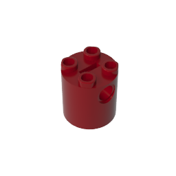 GDS-772 - Brick Round 2 x 2 x 2 Robot Body - without Bottom Axle Holder