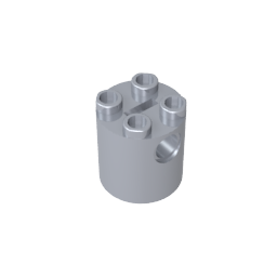 GDS-772 - Brick Round 2 x 2 x 2 Robot Body - without Bottom Axle Holder
