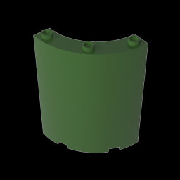 GDS-774 - Panel 4 x 4 x 6 Quarter Cylinder