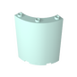 GDS-774 - Panel 4 x 4 x 6 Quarter Cylinder
