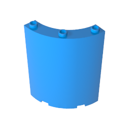 GDS-774 - Panel 4 x 4 x 6 Quarter Cylinder