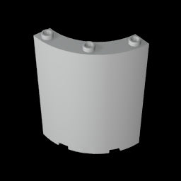 GDS-774 - Panel 4 x 4 x 6 Quarter Cylinder