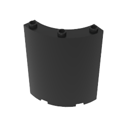 GDS-774 - Panel 4 x 4 x 6 Quarter Cylinder
