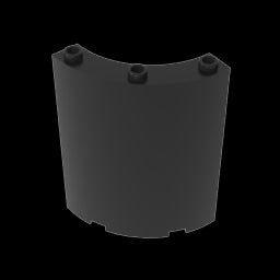 GDS-774 - Panel 4 x 4 x 6 Quarter Cylinder
