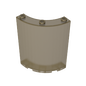 GDS-774 - Panel 4 x 4 x 6 Quarter Cylinder