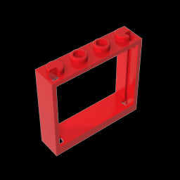 GDS-780 - Window 1 x 4 x 3 without Shutter Tabs