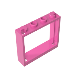 GDS-780 - Window 1 x 4 x 3 without Shutter Tabs