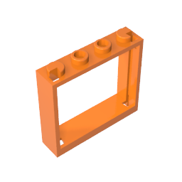 GDS-780 - Window 1 x 4 x 3 without Shutter Tabs
