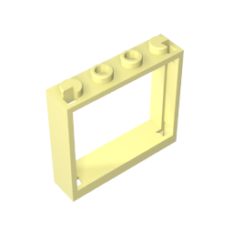 GDS-780 - Window 1 x 4 x 3 without Shutter Tabs