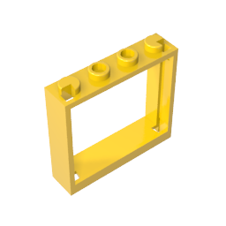 GDS-780 - Window 1 x 4 x 3 without Shutter Tabs