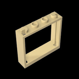 GDS-780 - Window 1 x 4 x 3 without Shutter Tabs