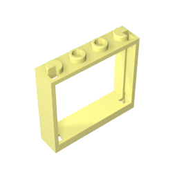 GDS-780 - Window 1 x 4 x 3 without Shutter Tabs