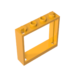 GDS-780 - Window 1 x 4 x 3 without Shutter Tabs