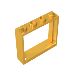 GDS-780 - Window 1 x 4 x 3 without Shutter Tabs