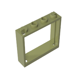 GDS-780 - Window 1 x 4 x 3 without Shutter Tabs