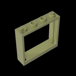 GDS-780 - Window 1 x 4 x 3 without Shutter Tabs