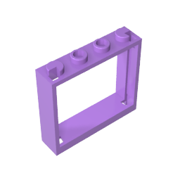 GDS-780 - Window 1 x 4 x 3 without Shutter Tabs