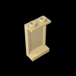 GDS-781 - Panel 1 x 2 x 3 [Side Supports / Hollow Studs]