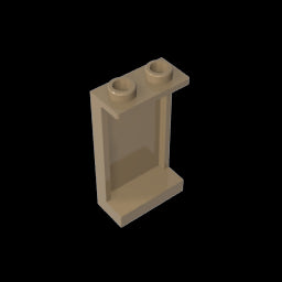 GDS-781 - Panel 1 x 2 x 3 [Side Supports / Hollow Studs]