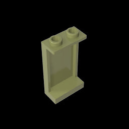 GDS-781 - Panel 1 x 2 x 3 [Side Supports / Hollow Studs]