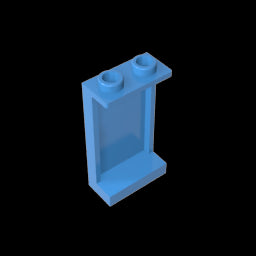GDS-781 - Panel 1 x 2 x 3 [Side Supports / Hollow Studs]