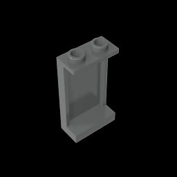 GDS-781 - Panel 1 x 2 x 3 [Side Supports / Hollow Studs]