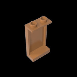 GDS-781 - Panel 1 x 2 x 3 [Side Supports / Hollow Studs]