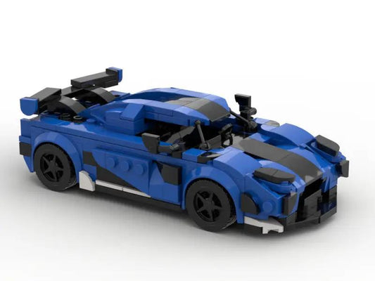 MOC-78218 Koenigsegg Agera RS blue