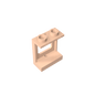 GDS-784 - Window 1 x 2 x 2 Plane, Single Hole Top and Bottom for Glass